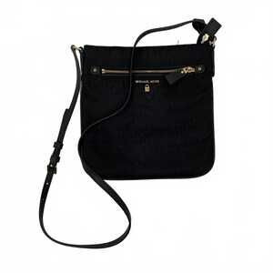 Michael Kors Black Crossbody Bag | Synthetic Polyester, OS - Women